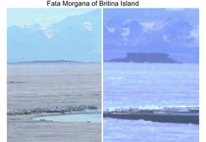 Fata Morgana at Britina Island